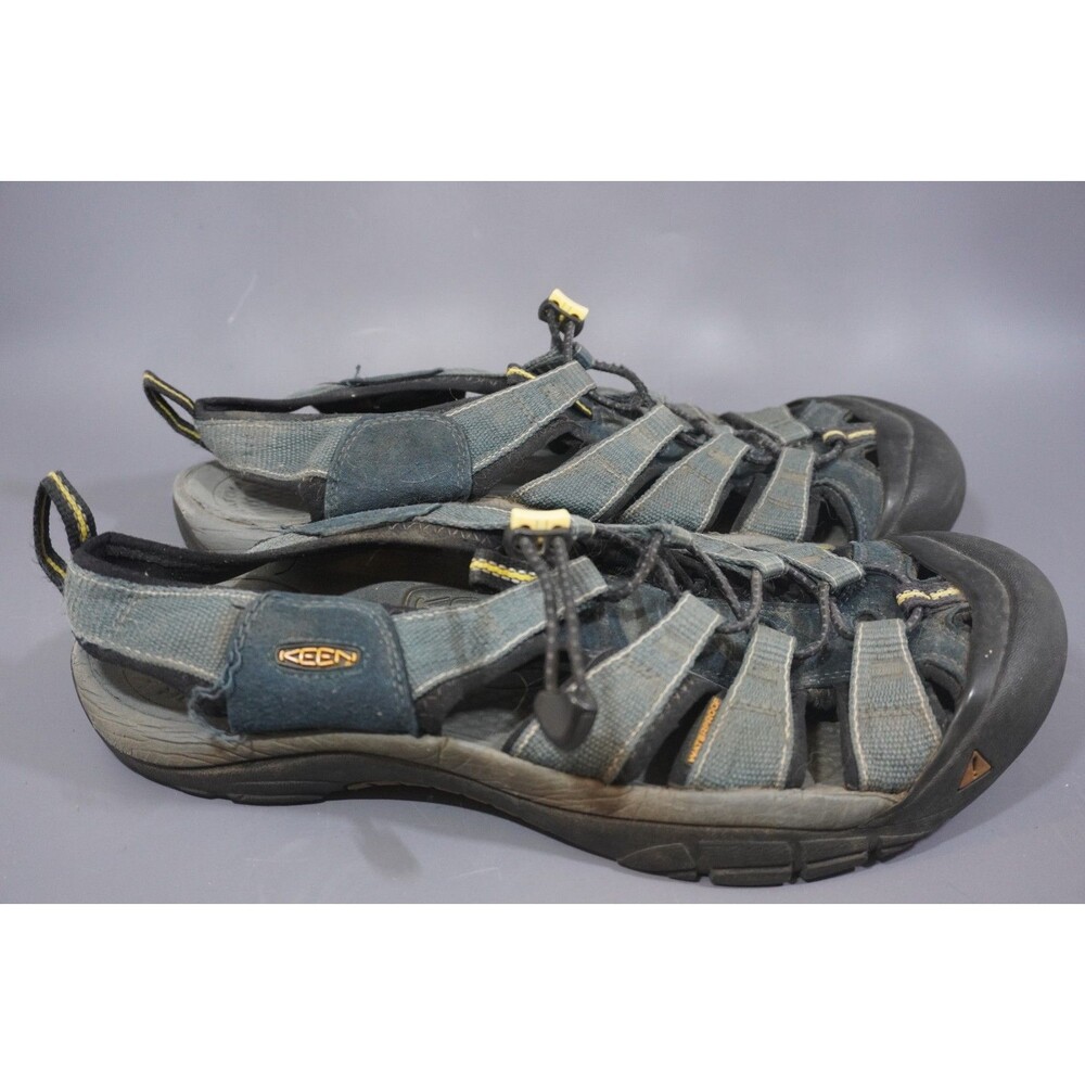 KEEN Sandals Mens Sz 12 Newport H2 Fisherman Waterproof Closed Toe Blue 1001938